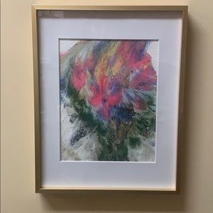 Original Pour Painting Art